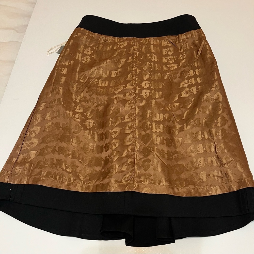 L.A.M.B asymmetric peplum A-Line skirt Fall 2007 Collection, Vintage size 8 - Picture 9 of 12